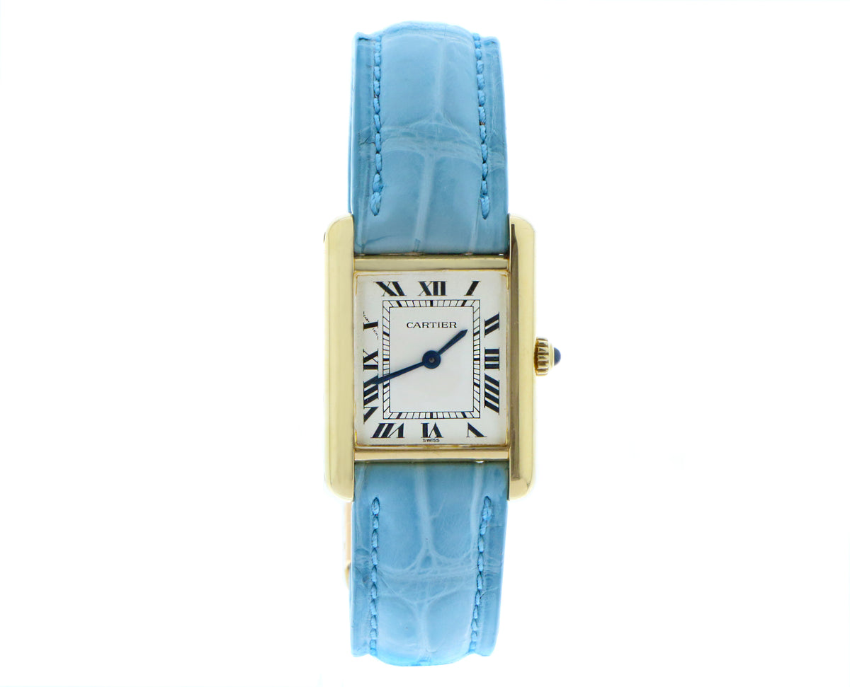 Various Vintage Cartier tank watches