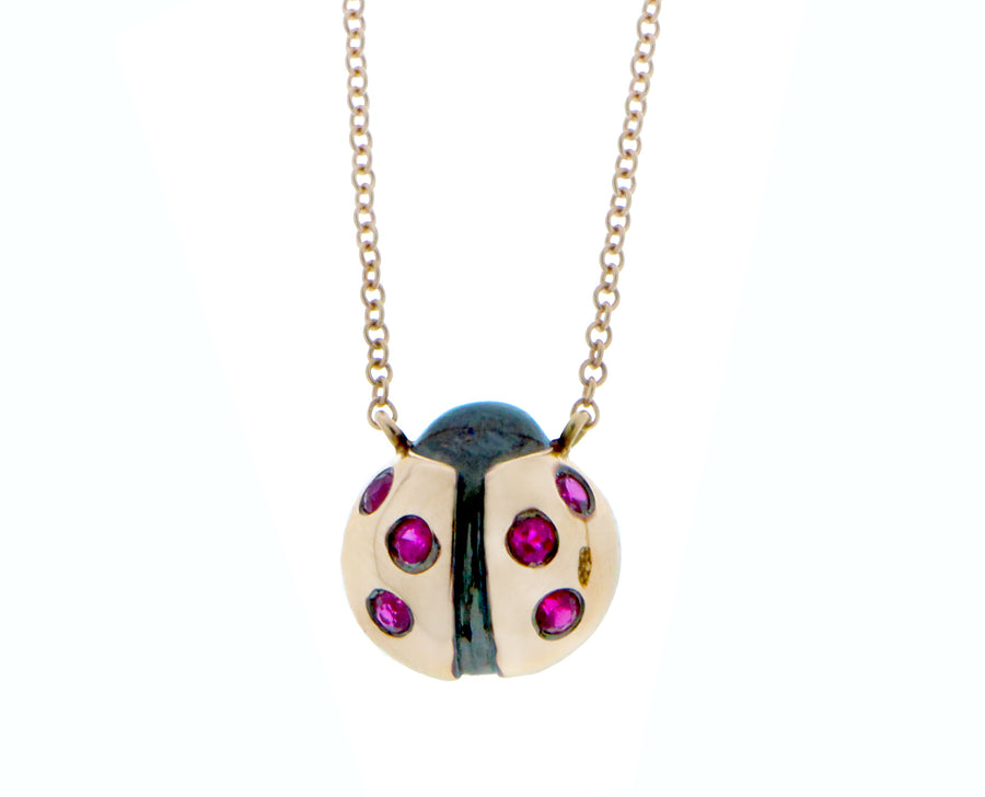 Ladybird necklaces