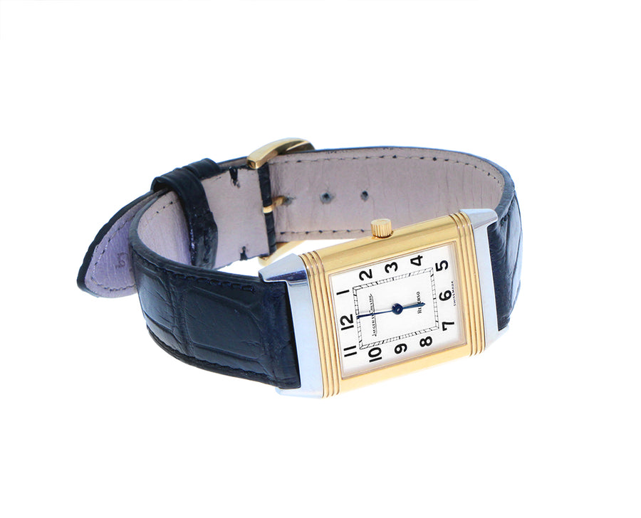 Geelgouden Jaeger Le Coultre horloge "Reverso"
