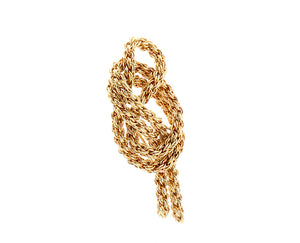 Yellow gold brooch signed Gay Frères-Paris