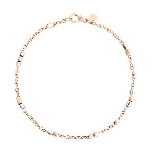 DoDo 9K rose gold granelli bracelet