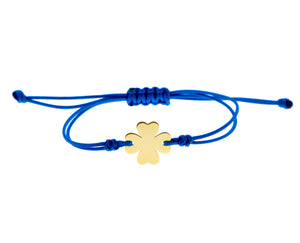 Clover rope bracelet
