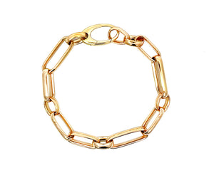 Yellow gold bracelet