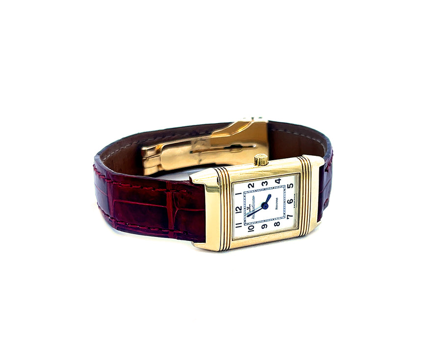 Geelgouden Jaeger Le Coultre horloge "Reverso"