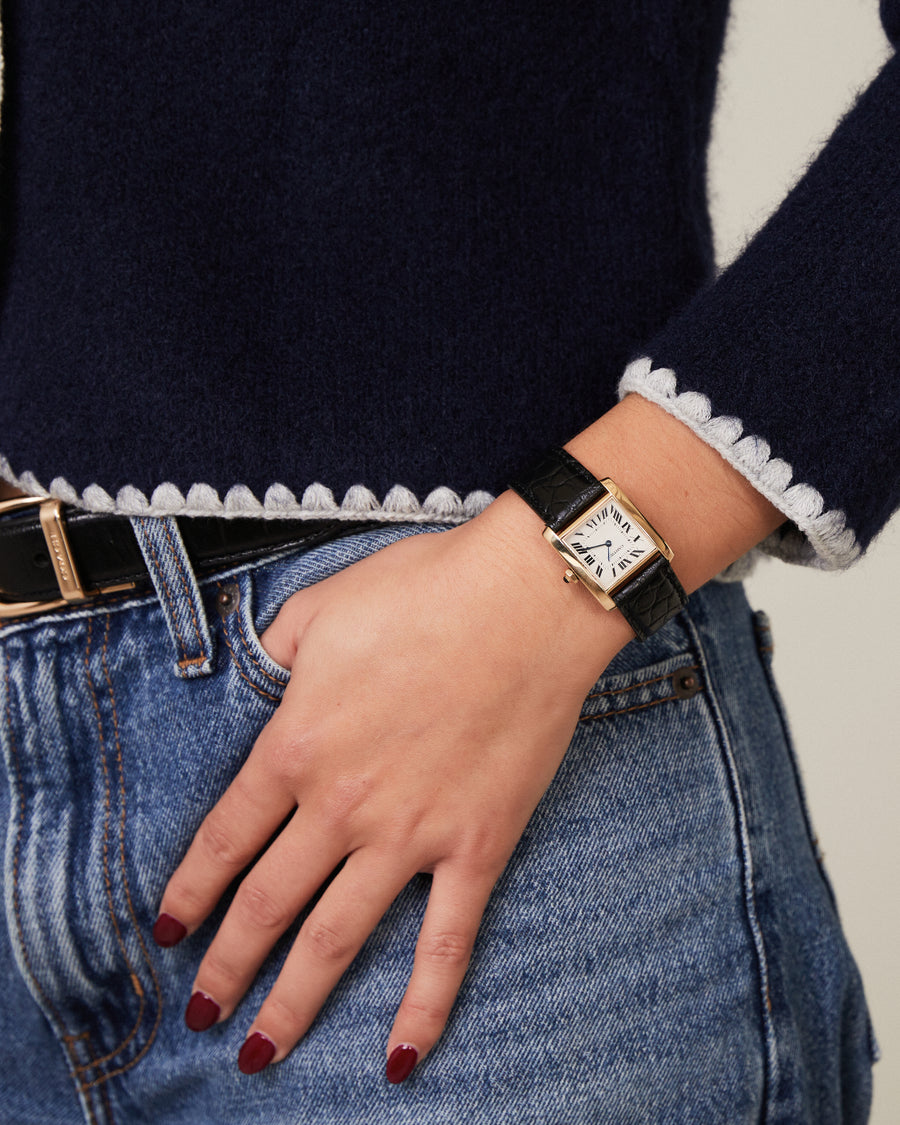 Various Vintage Cartier tank watches