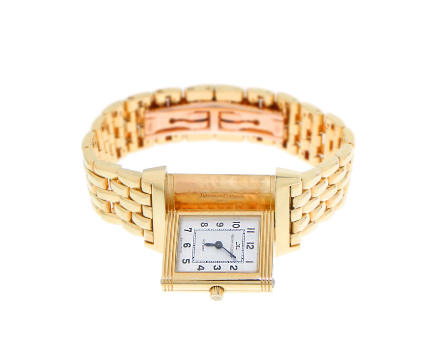18K yellow gold Jaeger le Coultre "Reverso" watch