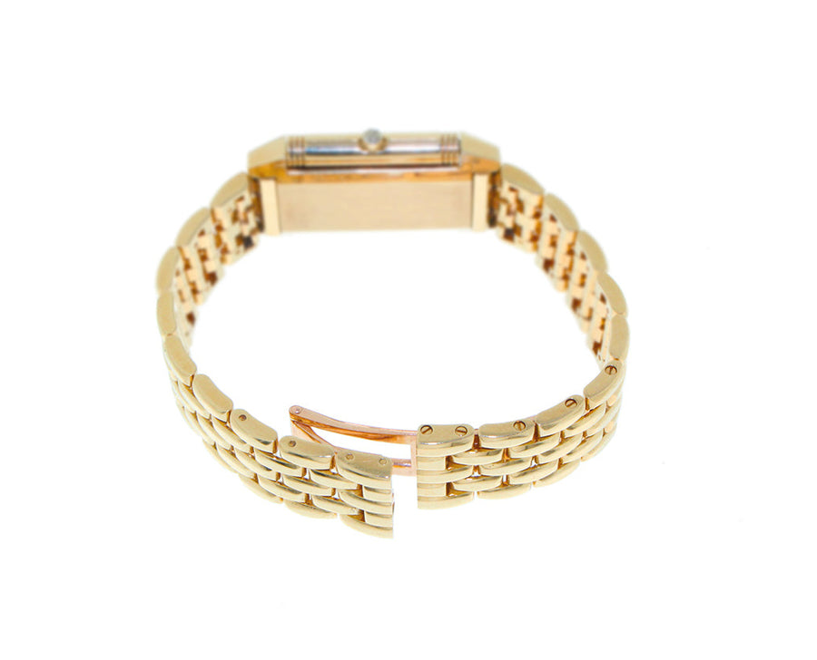 18K yellow gold Jaeger le Coultre "Reverso" watch