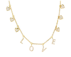 Hearts & Love necklace