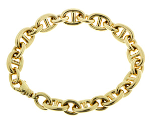 Yellow gold chain bracelet Marina