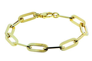 Yellow gold bracelet -closed forever-