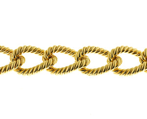 Twisted link bracelet