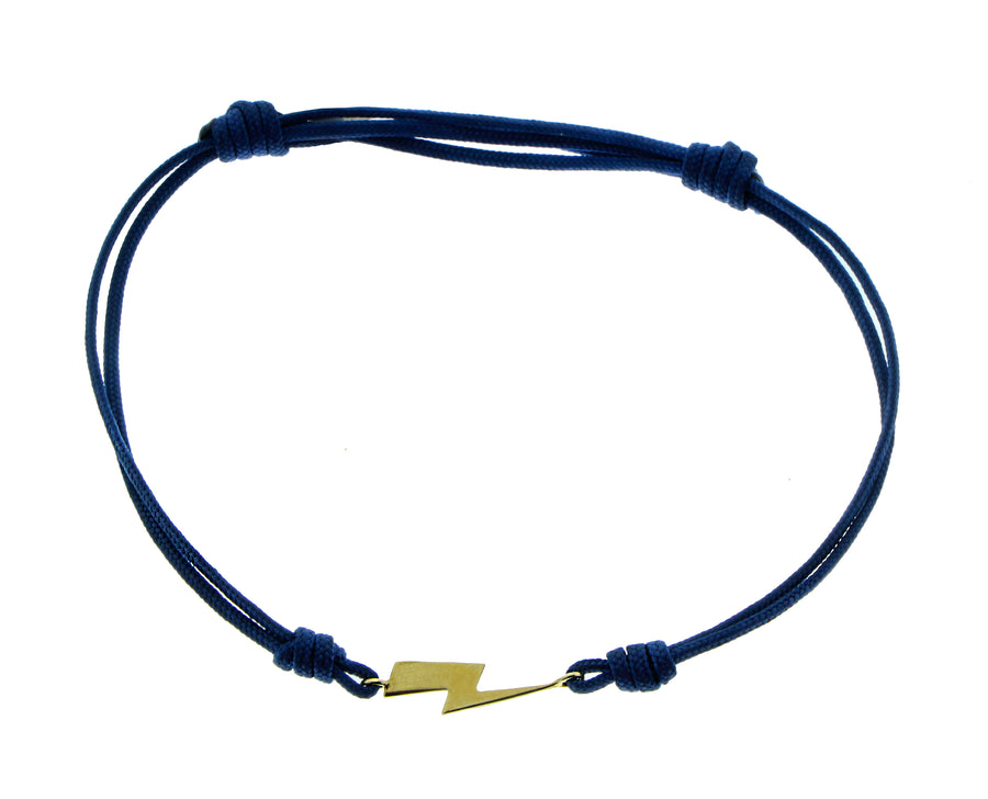 Bracelet with a yellow gold cloud charm