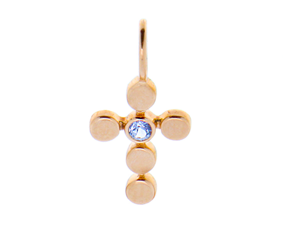 Gold cross pendants