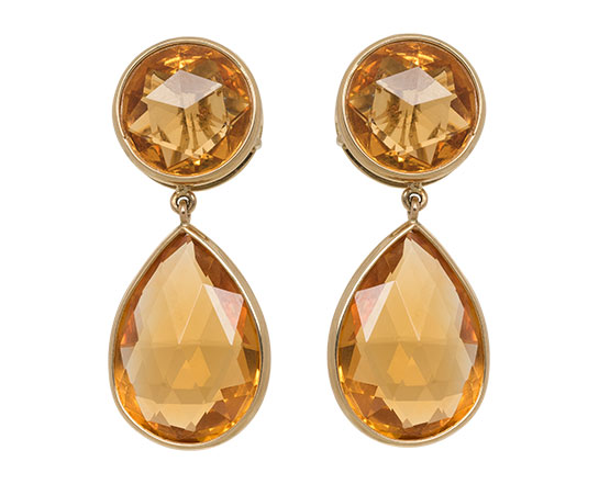 Citrine earrings